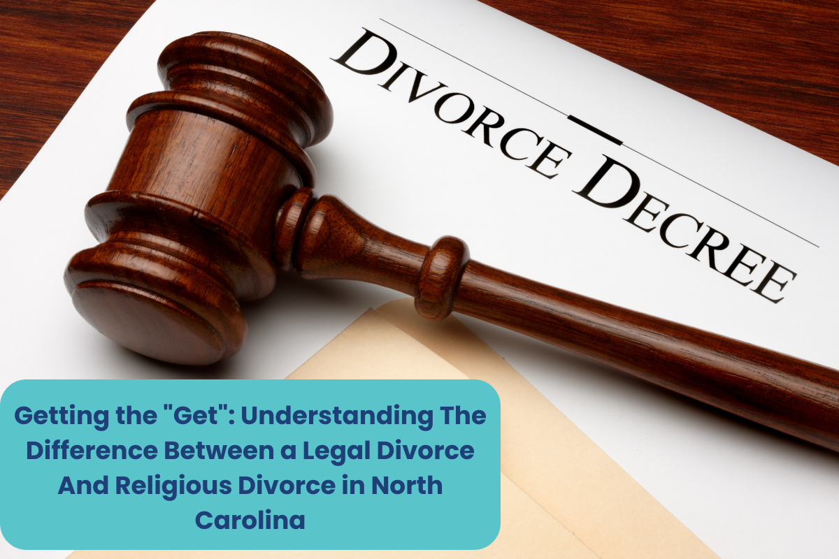 divorce decree document on a table