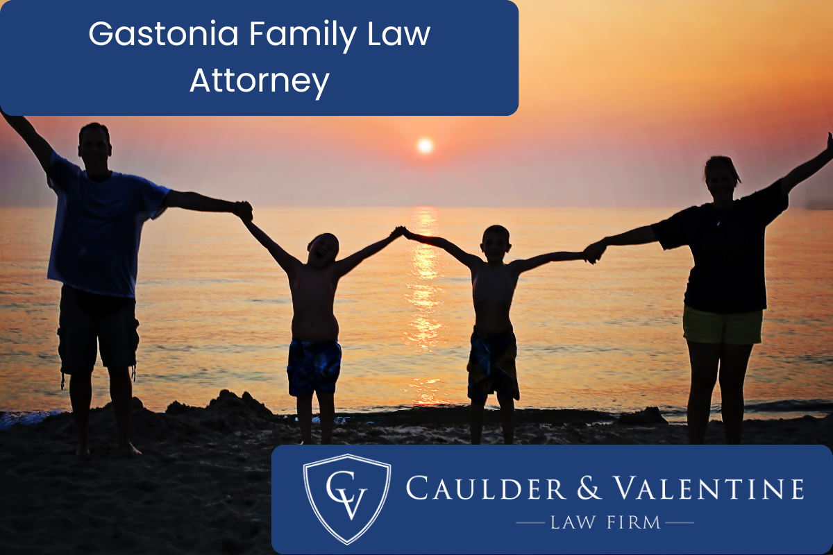 a silhouette of a family - a concept for family law in Gastonia, NC