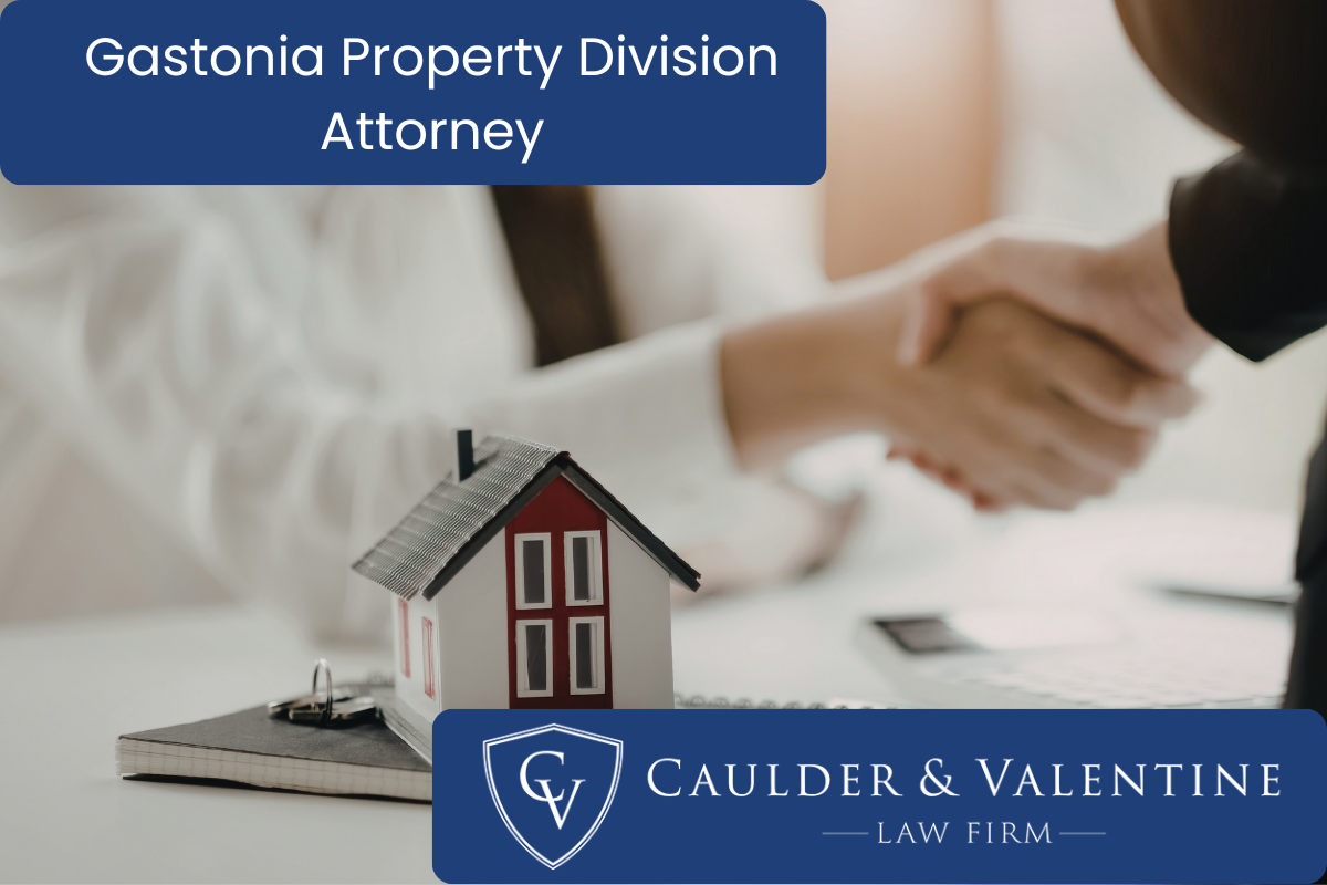 a couple shaking hands and a house - a conceot of proprty division lawyer in Gastonia, NC